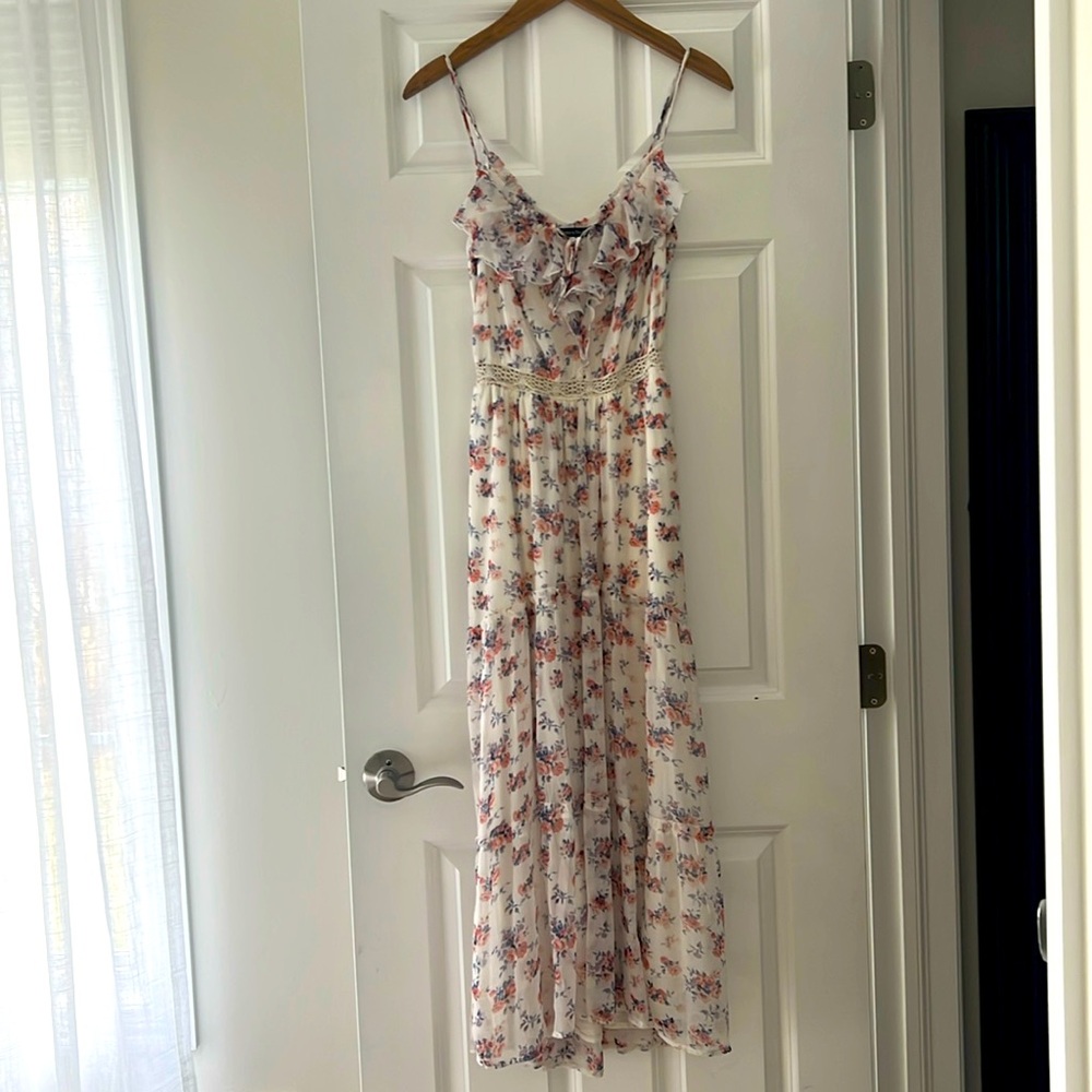 A&F Chiffon Floral dress